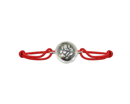 Ganpati Bracelet in Silver - Jewelslane