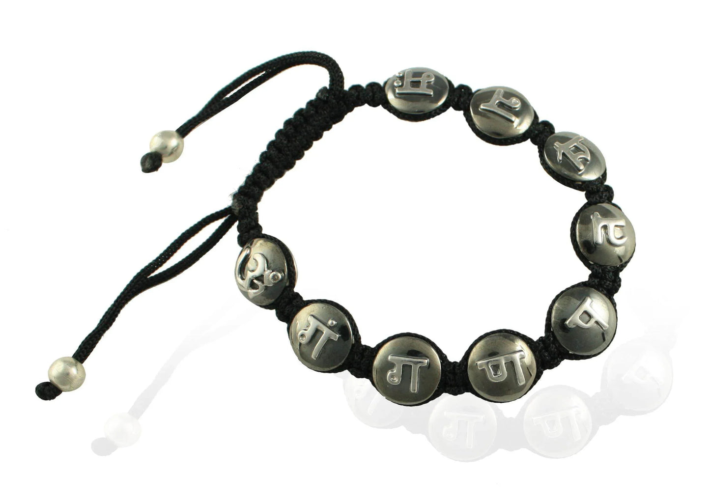 Ganesh Mantra Bracelet Silver - Jewelslane
