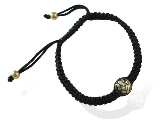 Ganesh Bracelet in Silver - Jewelslane
