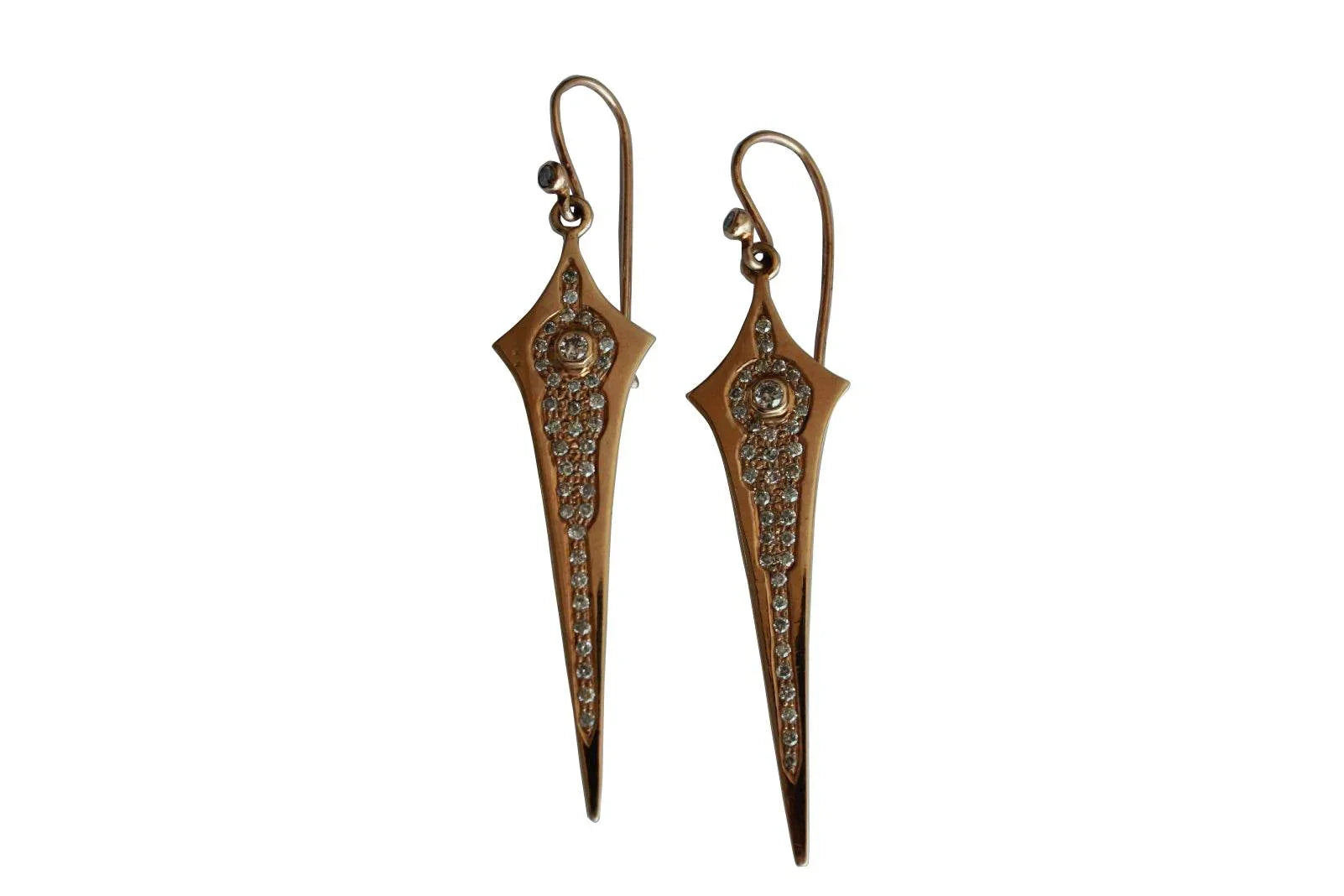 Diamond Earring in Gold - Jewelslane