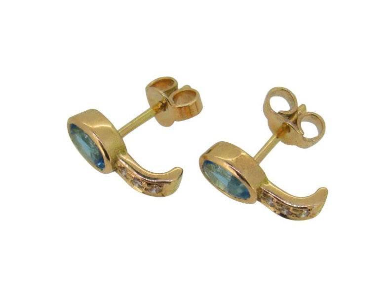 Blue Topaz Earring - Jewelslane