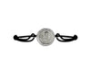 Auspicious Guruji Swaroop Bracelet in Silver with Diamonds - Jewelslane