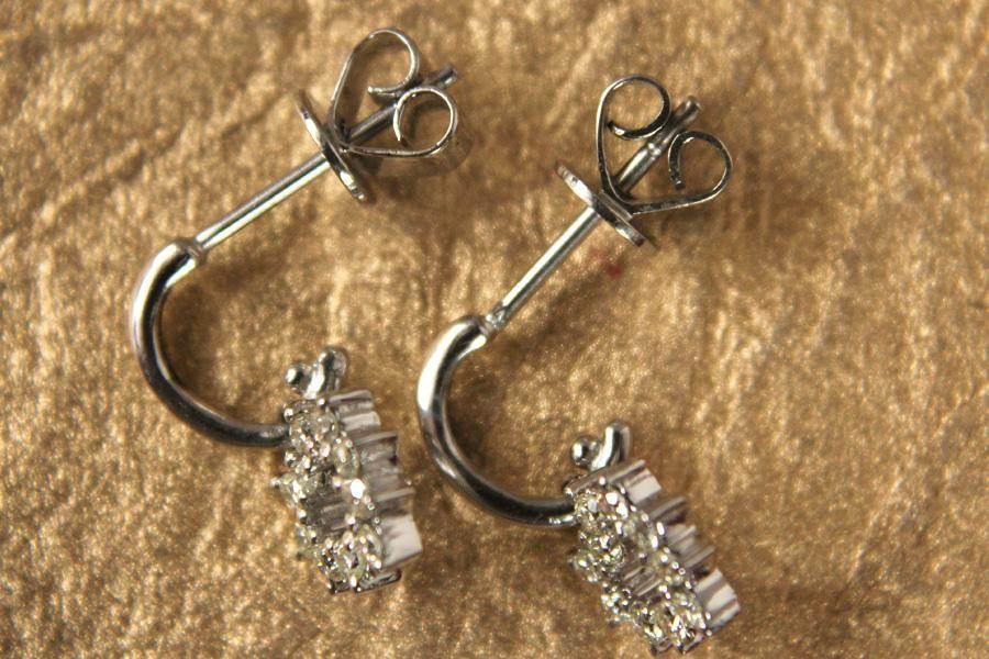 Diamond Heart Earrings - Jewelslane