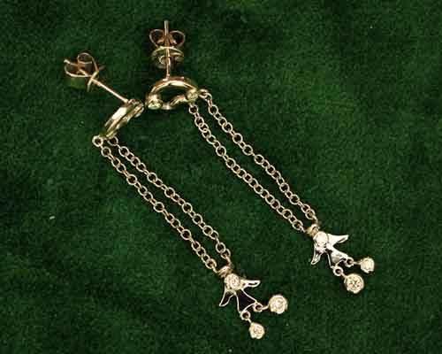 Diamond Angel Earrings - Jewelslane