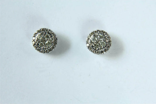 Solitaire Look Diamond Earstuds - Jewelslane