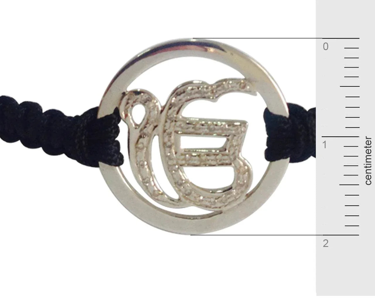 Ik onkar Diamond Bracelet - Jewelslane
