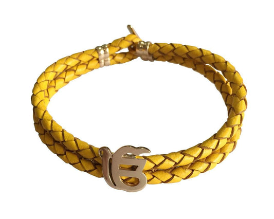 Ik Onkar Fancy Leather Bracelet - Jewelslane