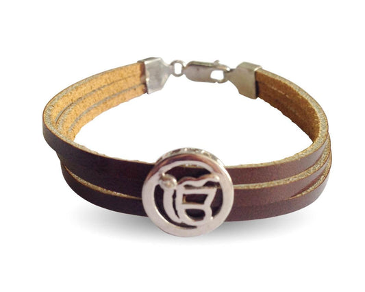 Ik Onkar Leather Bracelet - Jewelslane