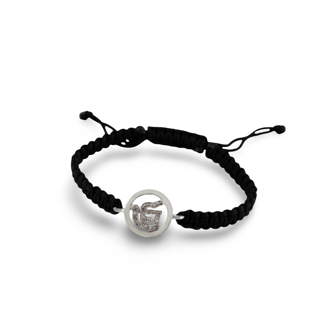 Ik Onkaar Bracelet Diamond in Silver
