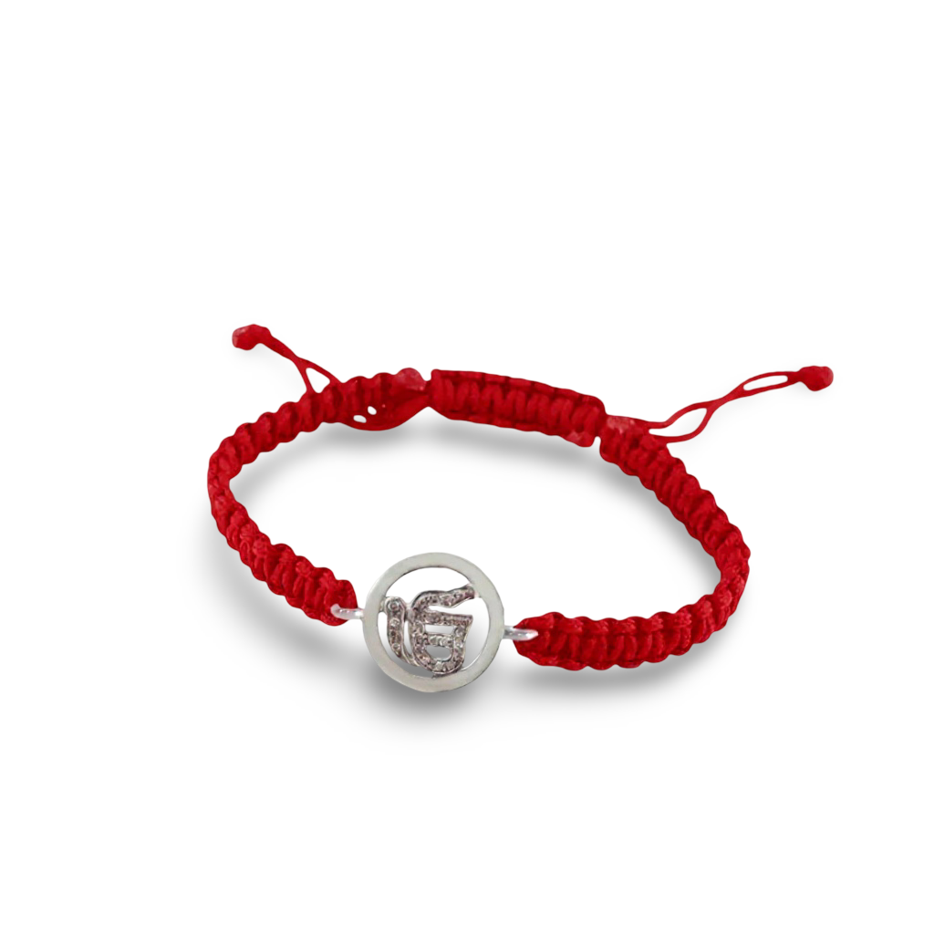 Ik Onkaar Bracelet Diamond in Silver