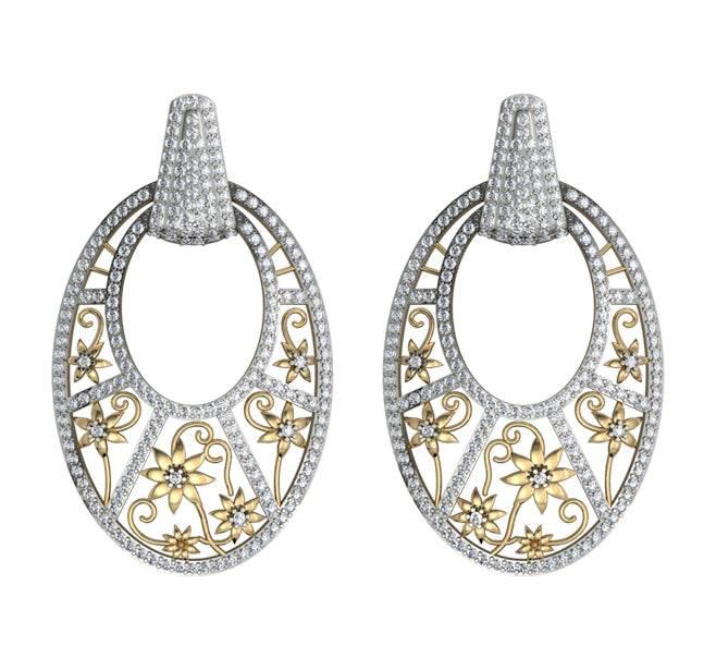 Impressive Diamond Earrings - Jewelslane