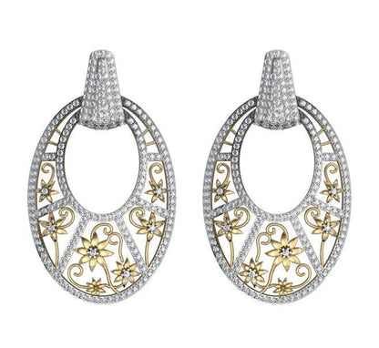 Impressive Diamond Earrings - Jewelslane