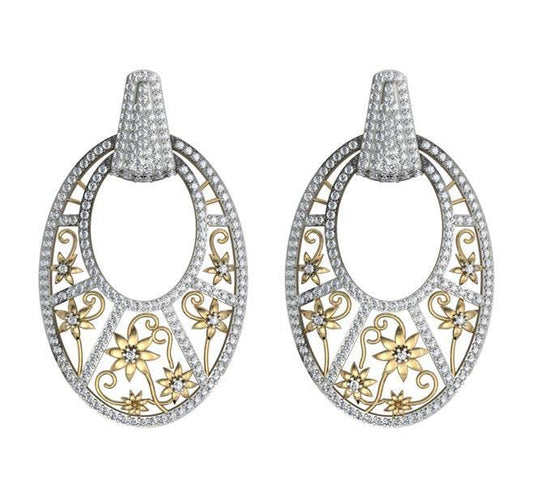 Impressive Diamond Earrings - Jewelslane