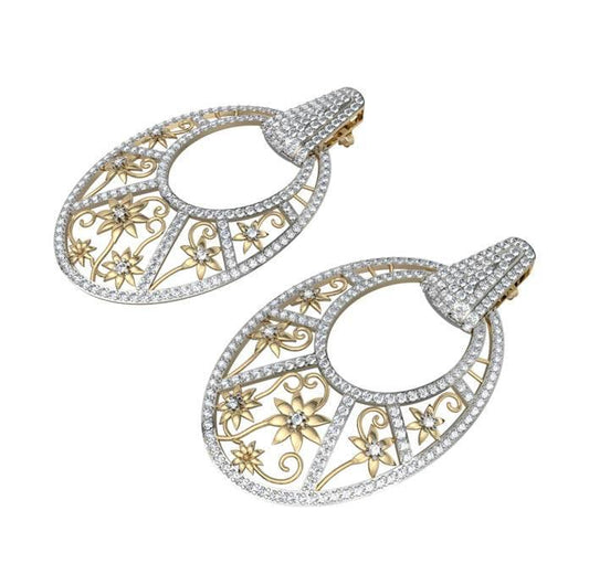 Impressive Diamond Earrings - Jewelslane