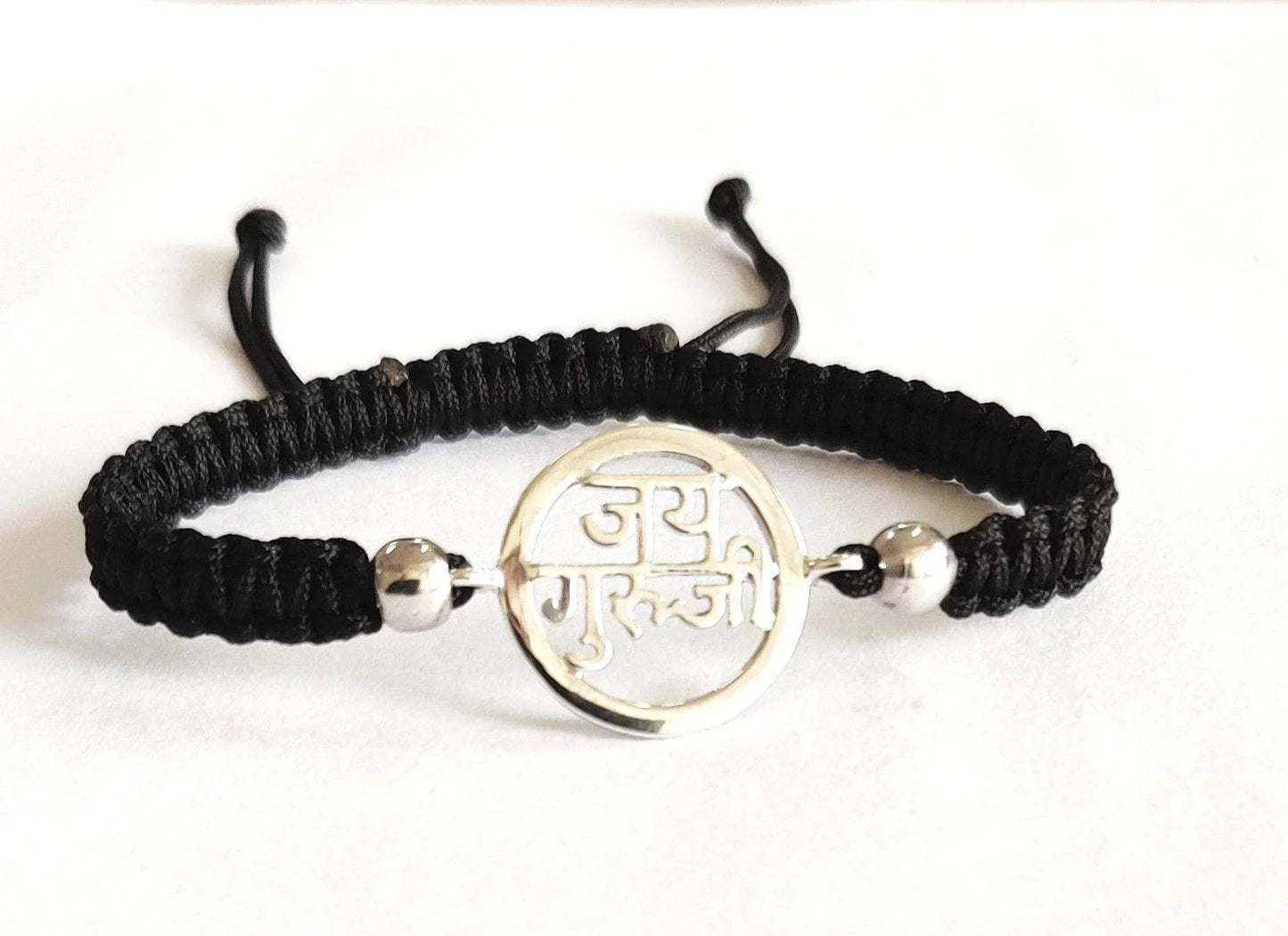 Jai Guru JI Silver Gift Bracelet - Jewelslane
