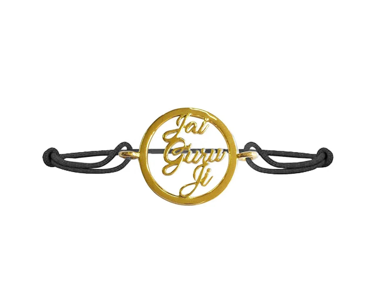 Jai Guruji gold bracelet for men and women - Jewelslane