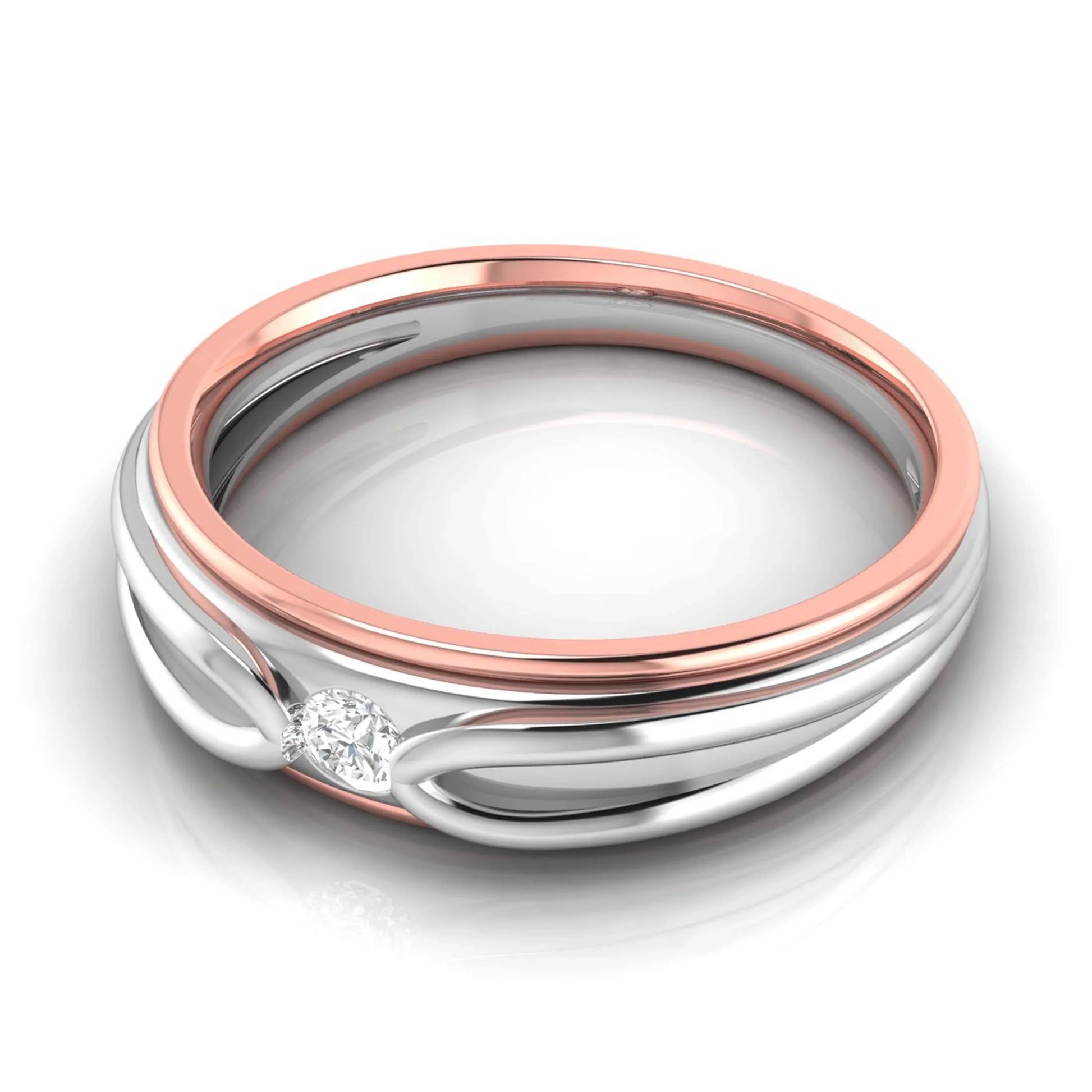 Juno diamond ring in 14k Gold - Jewelslane