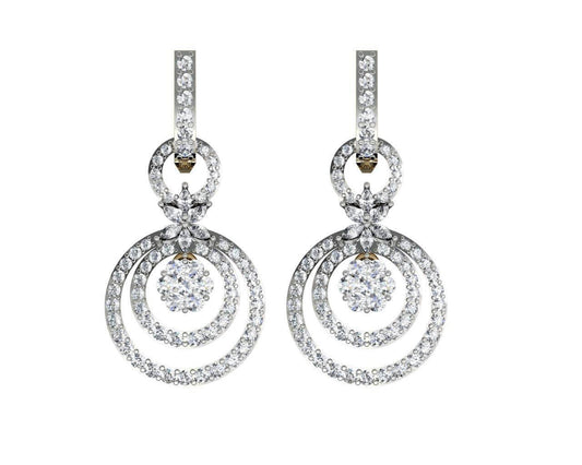 Kira Diamond Earrings - Jewelslane