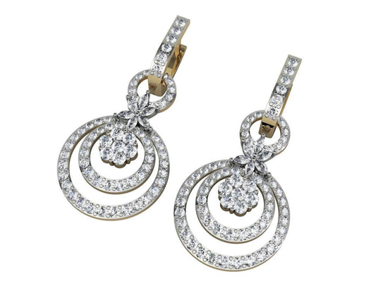 Kira Diamond Earrings - Jewelslane