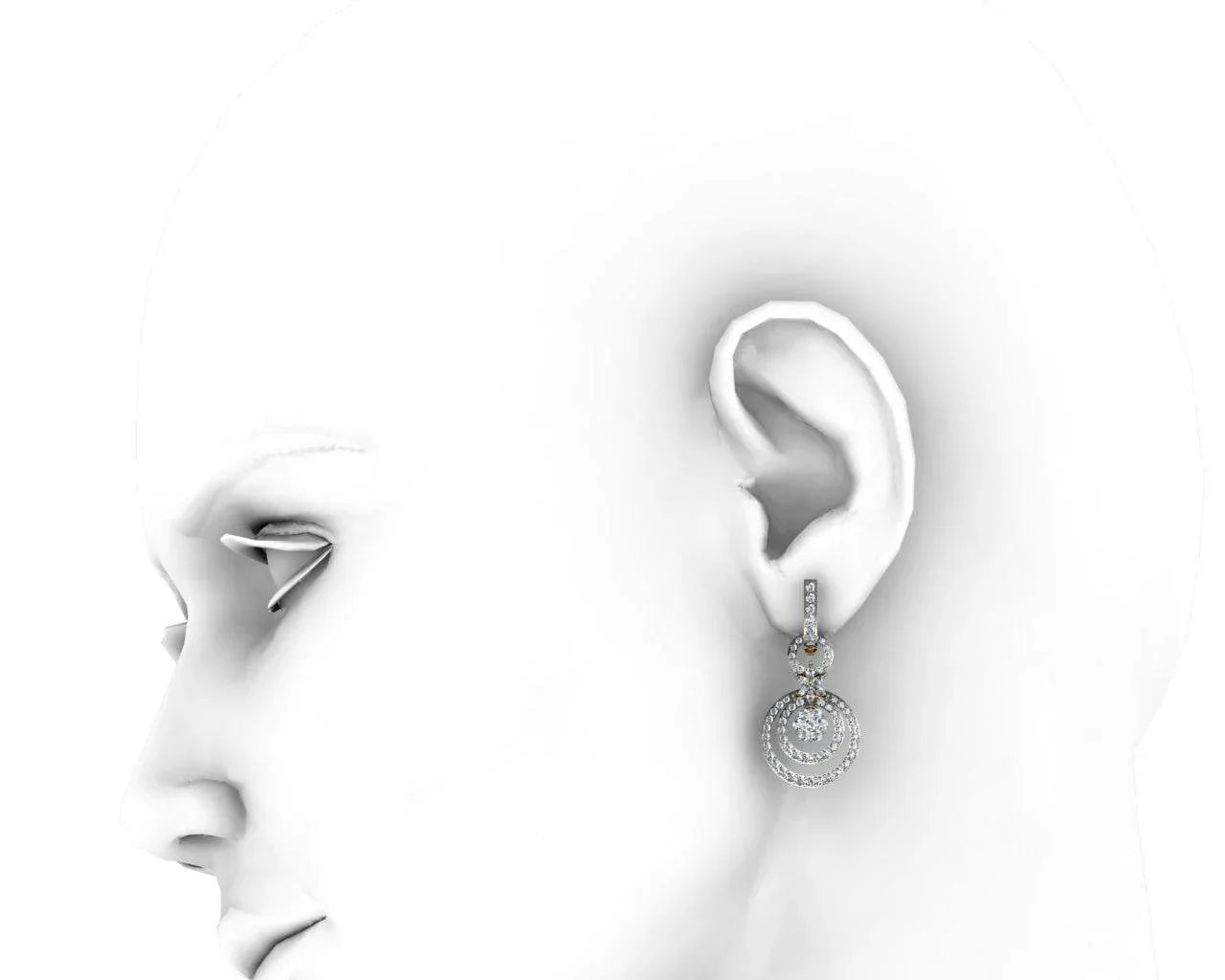 Kira Diamond Earrings - Jewelslane