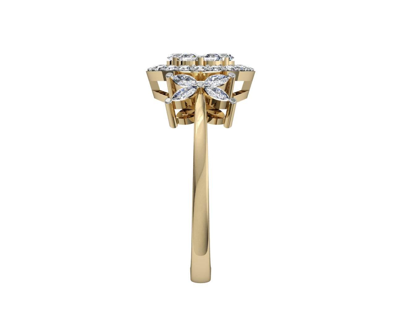 Kira Diamond Ring - Jewelslane