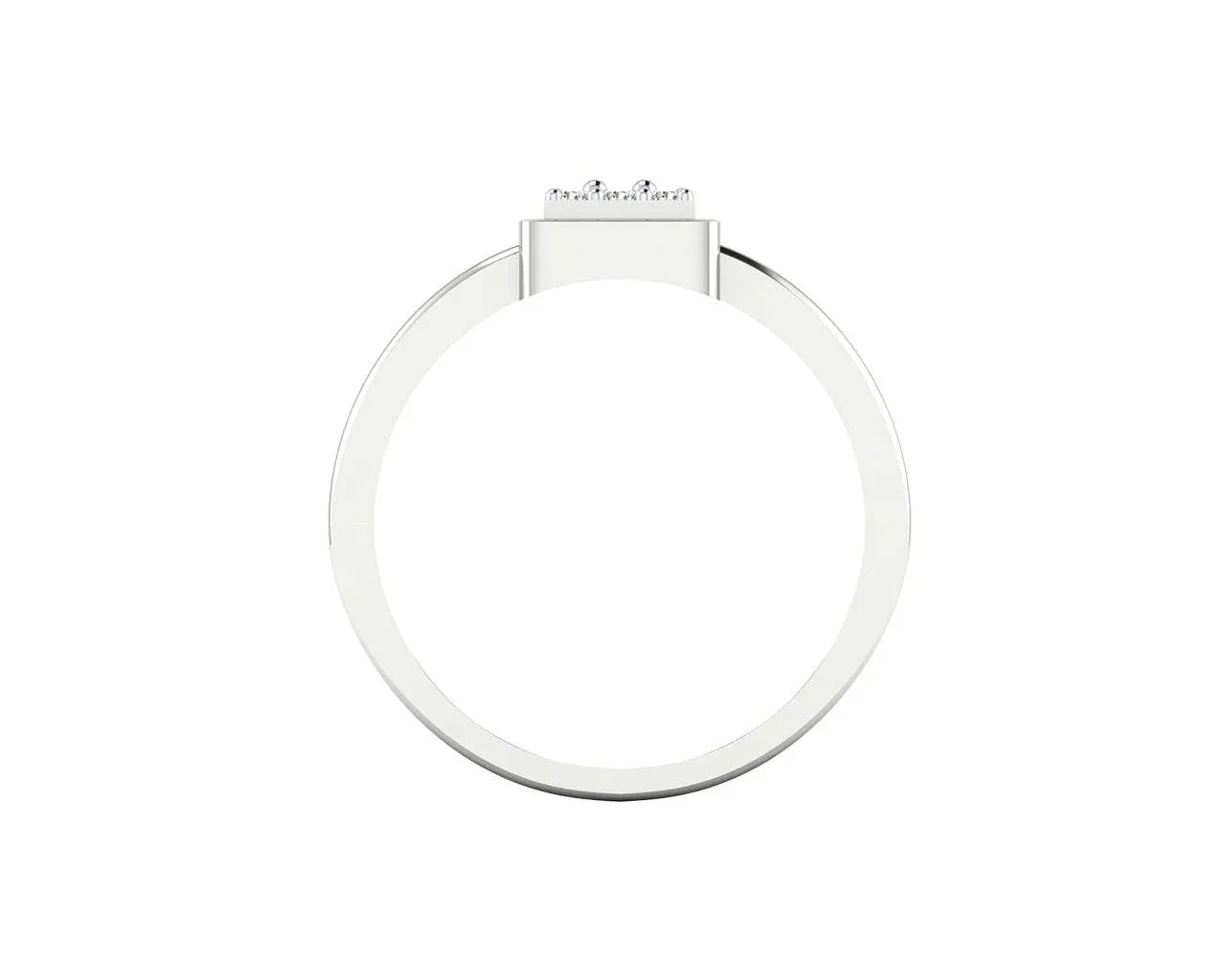Matt Diamond Engagement Ring for Men - Jewelslane