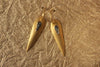 Trendy Gold Earrings with Diamonds - Jewelslane