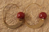 Gold Hoop earrings - Jewelslane