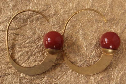 Gold Hoop earrings - Jewelslane