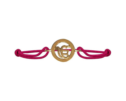 New Born Baby Ik Onkar Bracelet Nazaria in 14k gold - Jewelslane