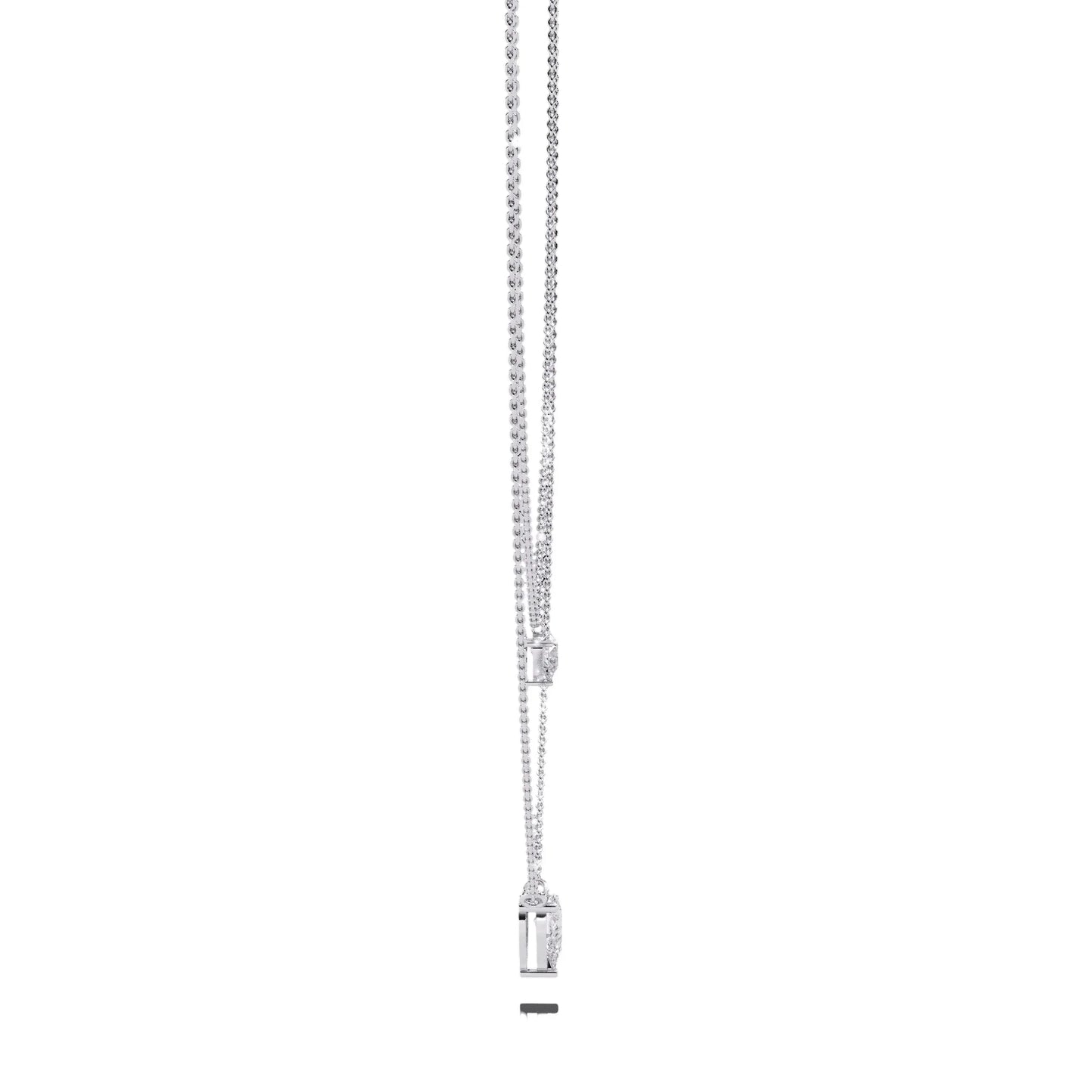 Nidhi Lab Grown Solitaire Diamond Necklace in 14k gold - Jewelslane