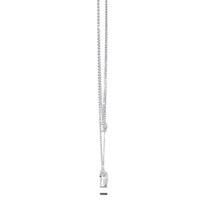Nidhi Lab Grown Solitaire Diamond Necklace in 14k gold - Jewelslane