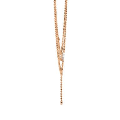 Nina Radiant Cut Lab Grown Solitaire Diamond Necklace - Jewelslane