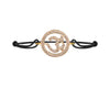 Om in Gold Bracelet with Diamonds - Jewelslane