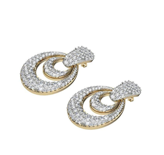 Ostentatious Diamond Earrings - Jewelslane