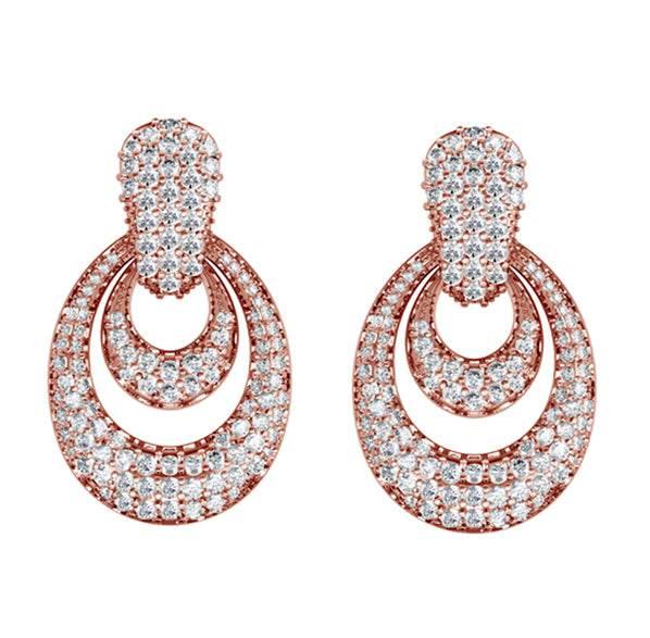 Ostentatious Diamond Earrings - Jewelslane