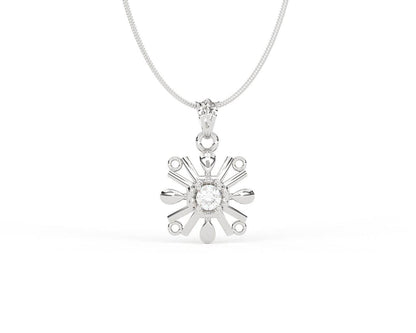 Peggy Diamond Pendant in 14k Gold - Jewelslane