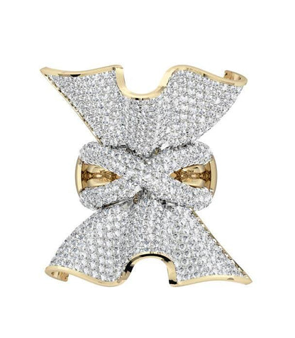 Penelope Diamond Cocktail ring in gold - Jewelslane