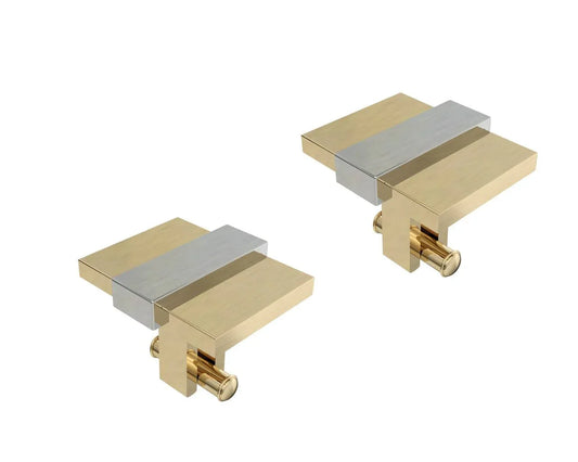 Phillipe Two Tone Gold cufflinks - Jewelslane