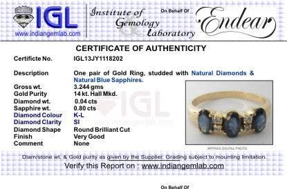 Sapphire Ring - Jewelslane