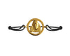 Auspicious Sai Baba Gold Bracelet On size adjustable thread - Jewelslane