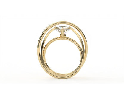 Sansa Diamond Ring in 14k Gold - Jewelslane