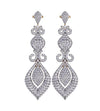 Scintillating Diamond Dangle Earrings - Jewelslane