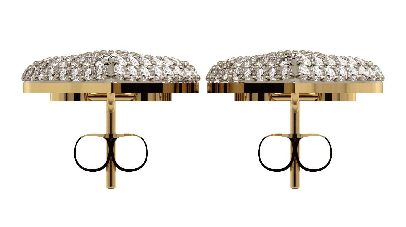 Scintillating Diamond Dangle Earrings - Jewelslane