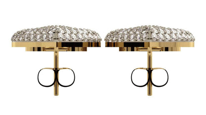 Scintillating Diamond Dangle Earrings - Jewelslane