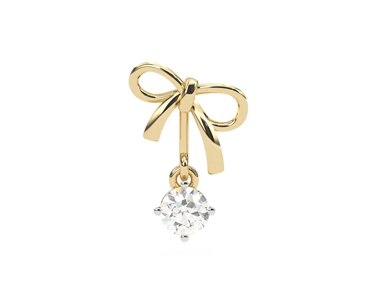 Selina Diamond Earring in 14k Gold - Jewelslane