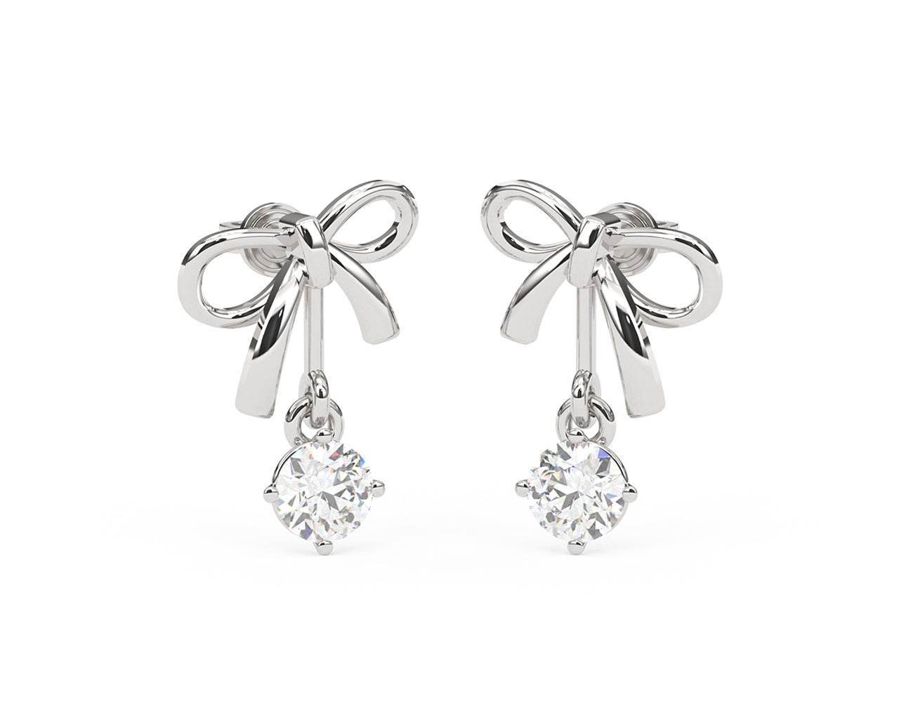 Selina Diamond Earring in 14k Gold - Jewelslane