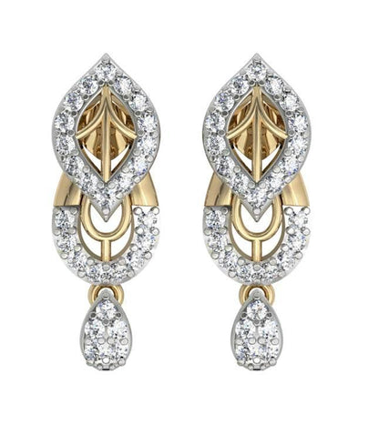 Simple Diamond Earrings - Jewelslane