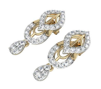 Simple Diamond Earrings - Jewelslane
