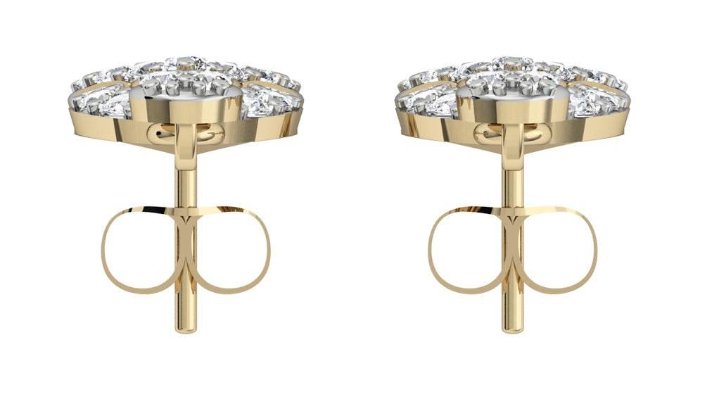 Simple Diamond Earrings - Jewelslane
